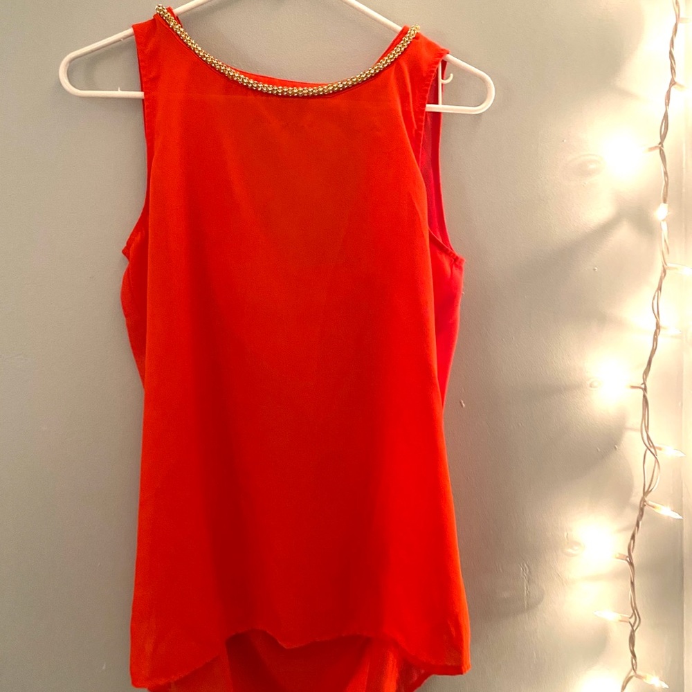 Karlie Brand red top